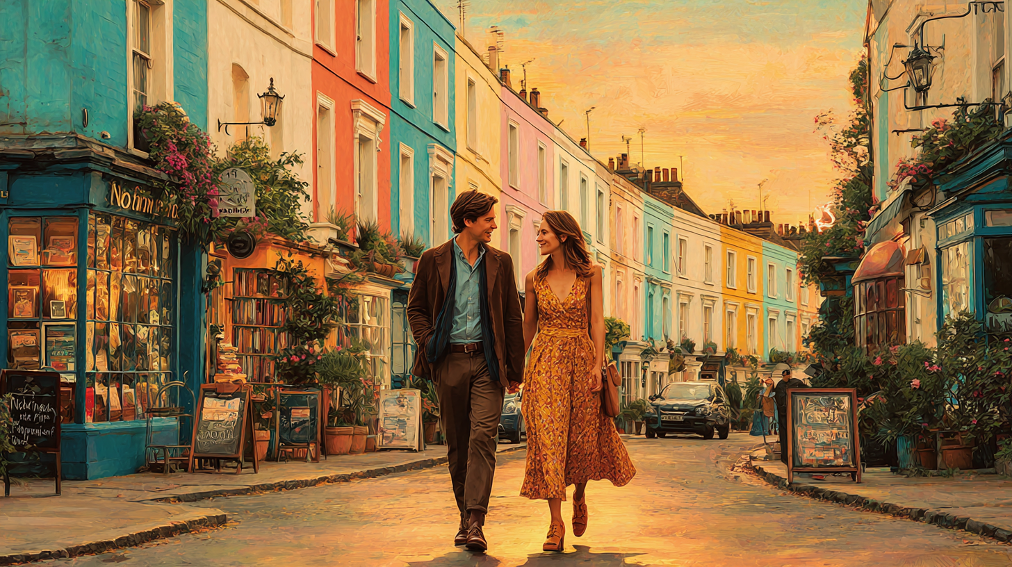 노팅힐 영화 포스터