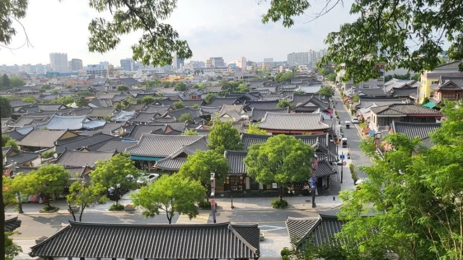 전주한옥마을 사진