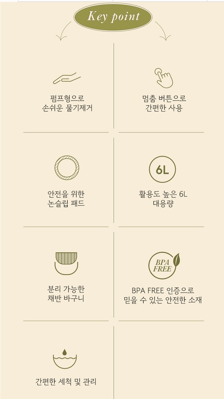 케어프린 야채탈수기 6L 대용량 물기제거 리뷰