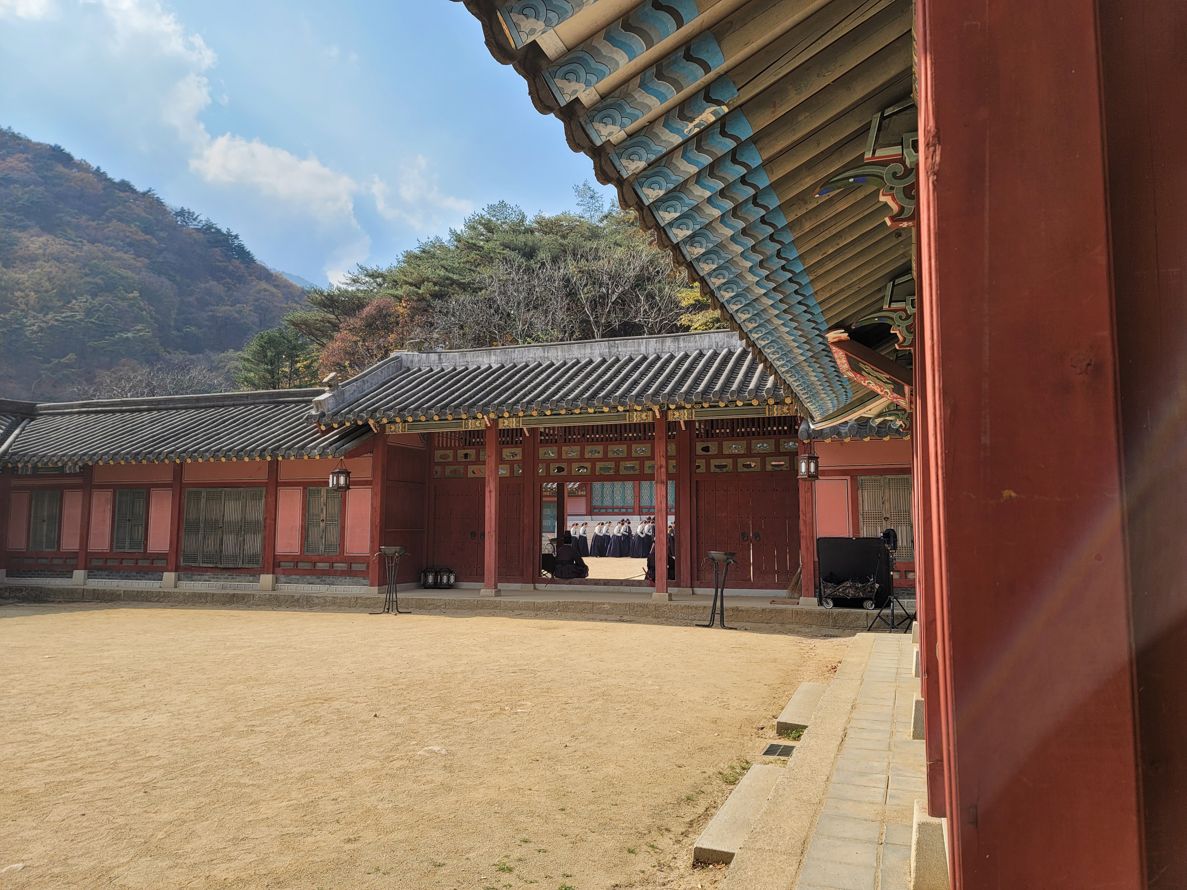 문경 오픈세트장 모습