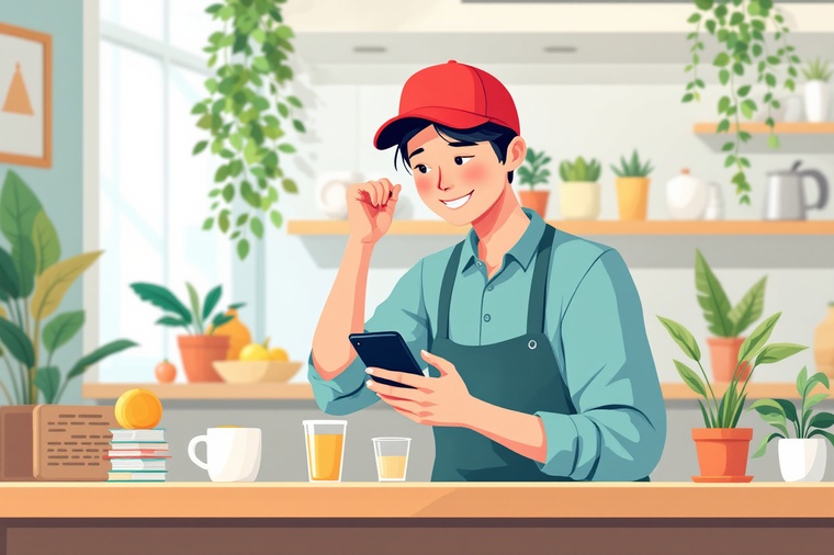 부담경감크레딧kr 내용 확인하는 소상공인