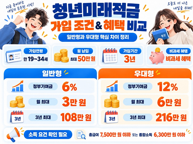 청년미래적금 2차 신청기간 조건&middot;정부기여금&middot;청년도약계좌 갈아타기 총정리