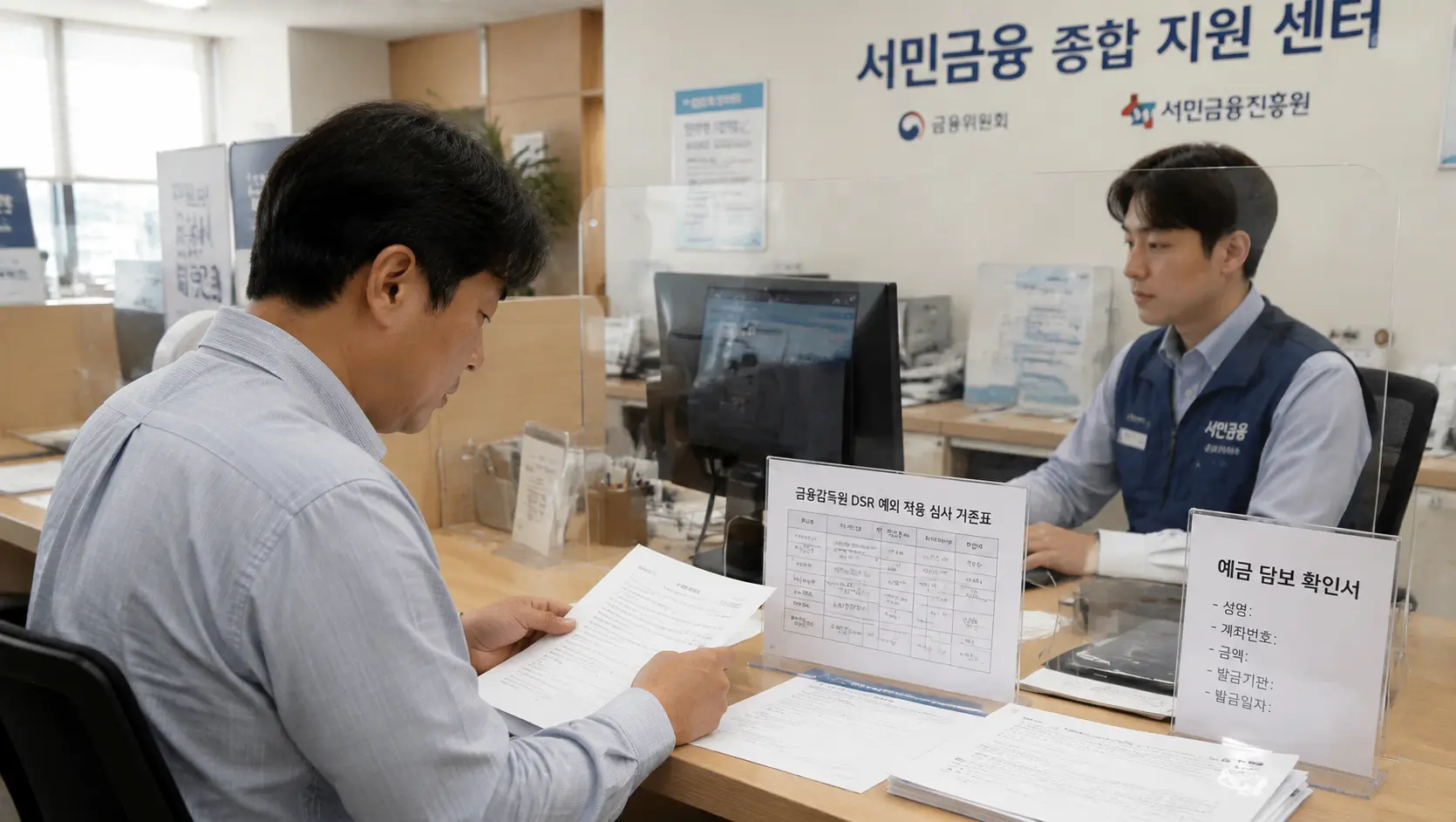 dsr적용없는 대출 합법적 예외 대상자 기준과 연금 담보대출 심사 통과 절차를 금융감독원 전산망으로 검토하는 차주
