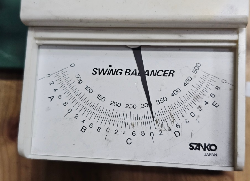 골프채의 스윙밸런스, 스윙웨이트를 이해하자