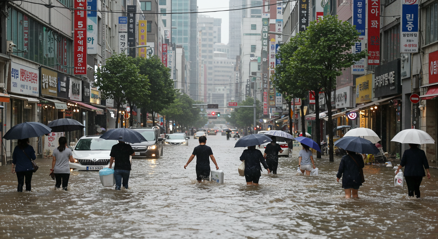 2025강남홍수 강남구홍수대비 강남구홍수