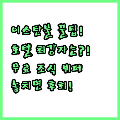 이스탄불 가성비 여행 올드 시티 탁심..