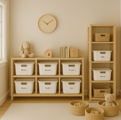 아이방 정리 수납 인테리어