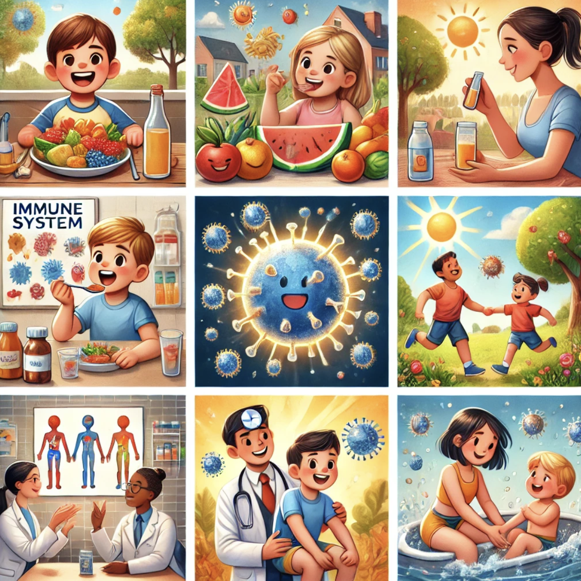 아이의 면연력 높이는 방법