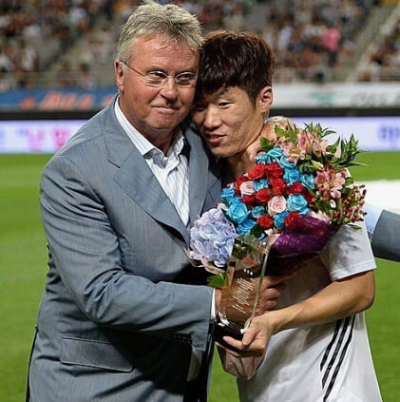 히딩크와-박지성