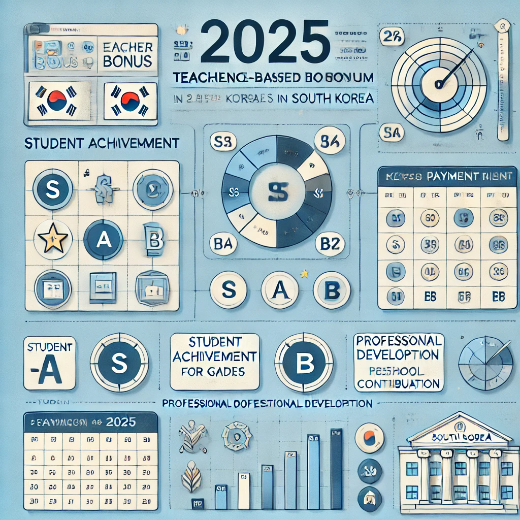 2025년 교사 성과급 금액 지급 일정 및 평가 등급 3분 총정리