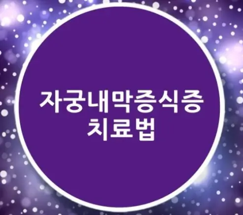 자궁내막증식증 치료법