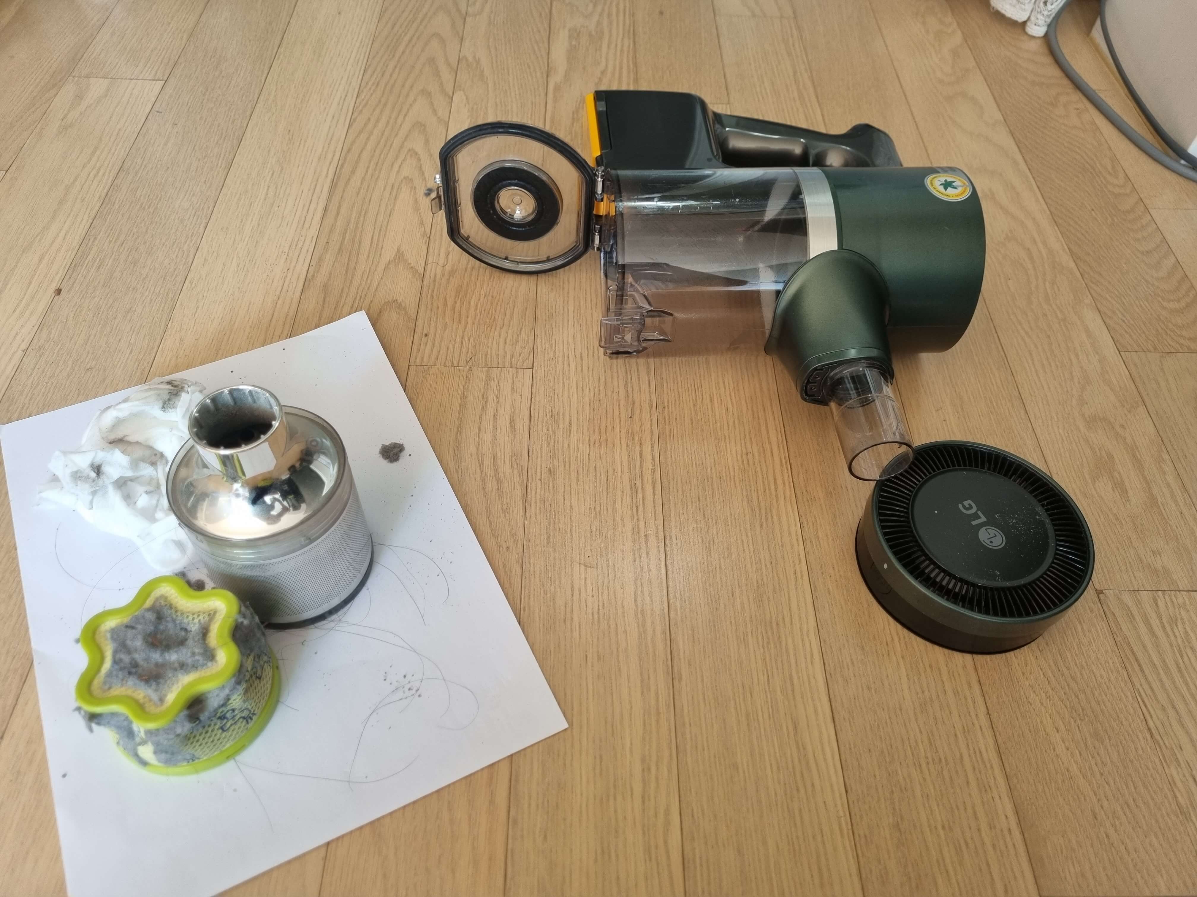 오브제-청소기-분해