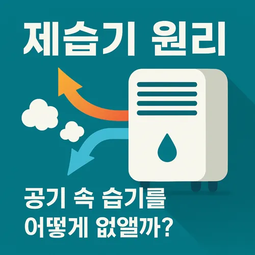 공기 중 습기 제거 원리 설명 썸네일