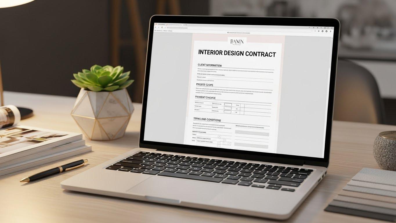 인테리어 계약서 무료양식