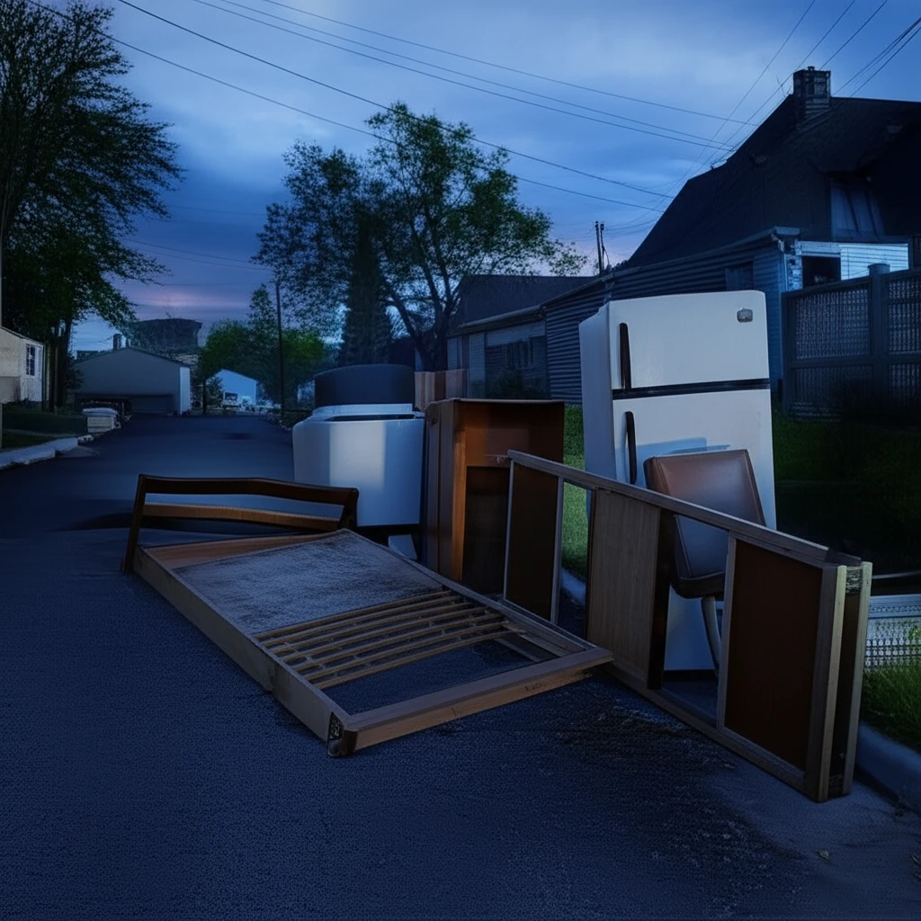 광주 서구 대형폐기물 무단 투기 과태..