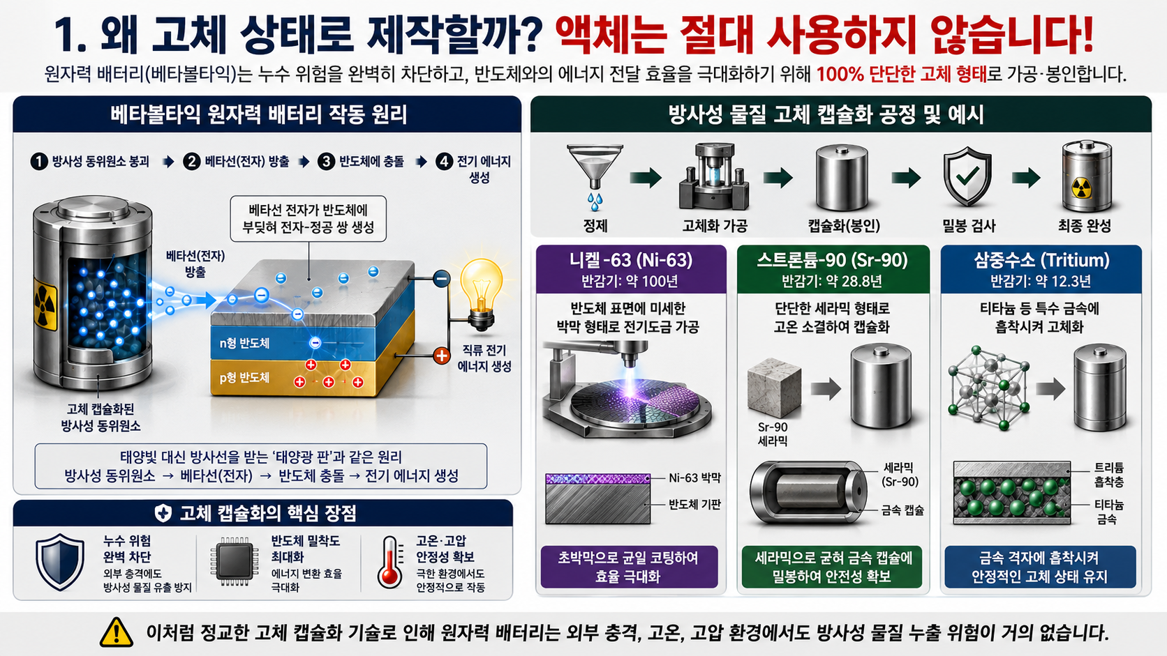 원자력 배터리, 미국은 무기 만드는데 한국은 4년 뒤 폐기물 대란?