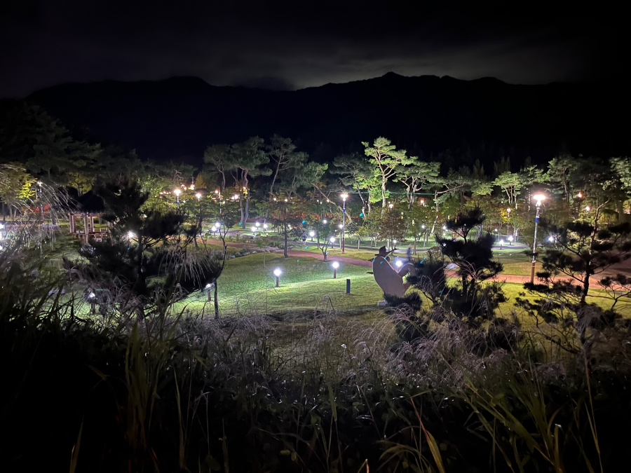 경북 김천 사명대사공원 야경