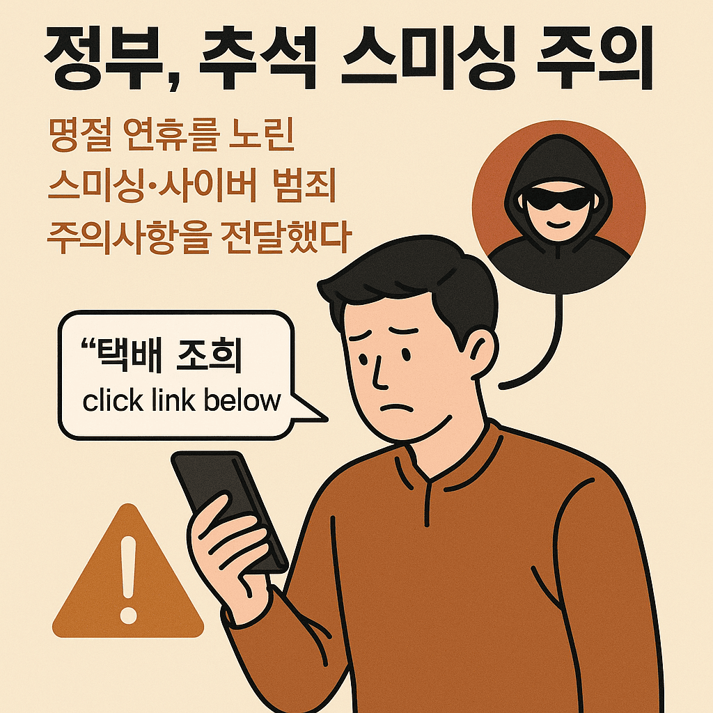 추석스미싱주의