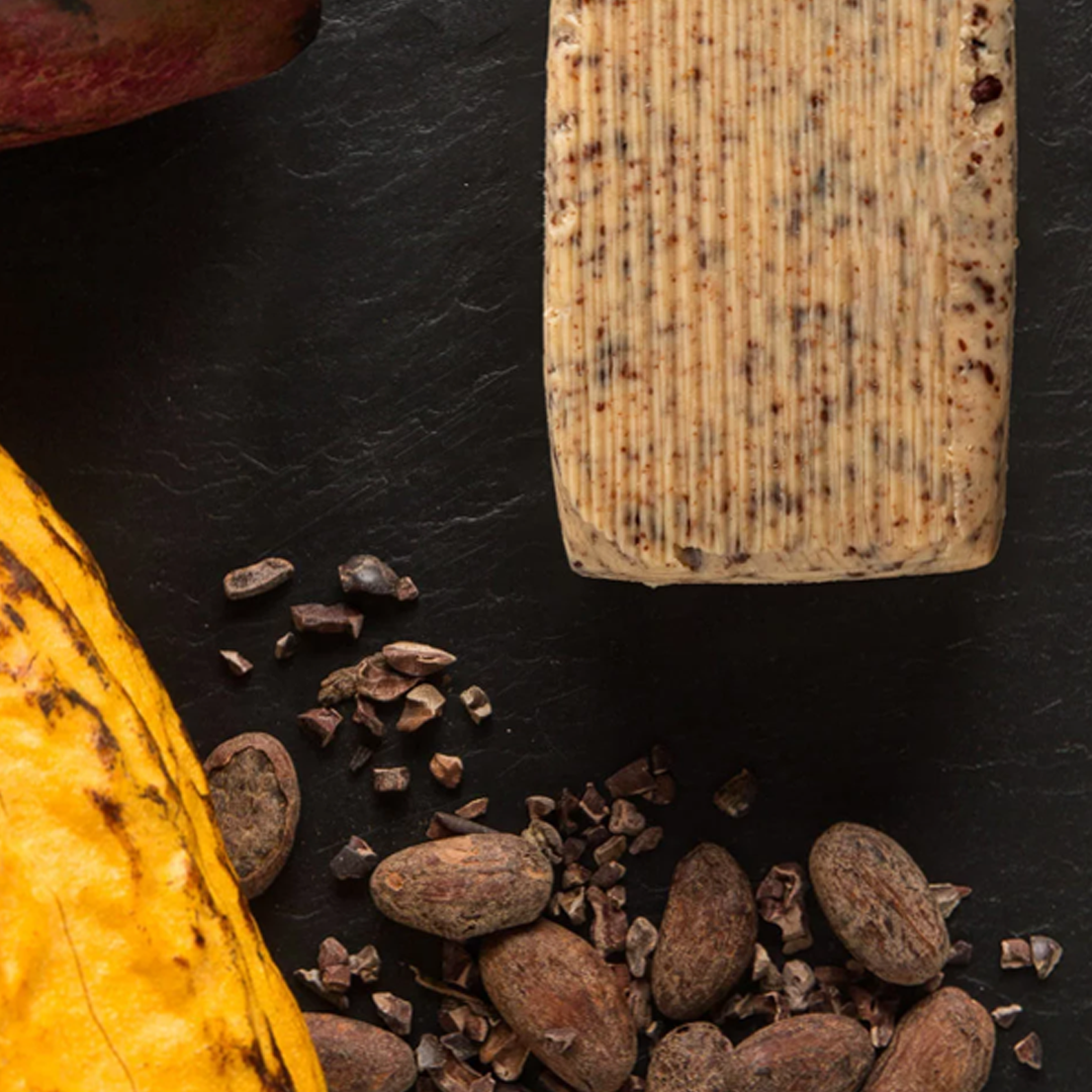 보르디에 코코아버터 ( Chocolat et Éclats de fèves de cacao du Ghana)