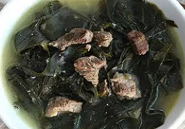 소고기 미역국