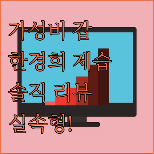 가성비 갑! 한경희 실속형 제습기 리