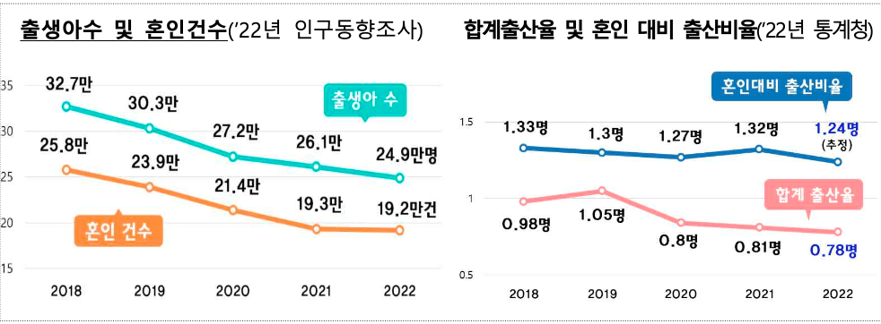 신생아-특례-전세자금-대출-출산율-혼인-건수