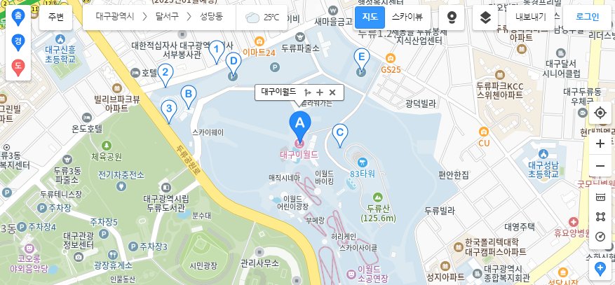 카카오맵 길찾기