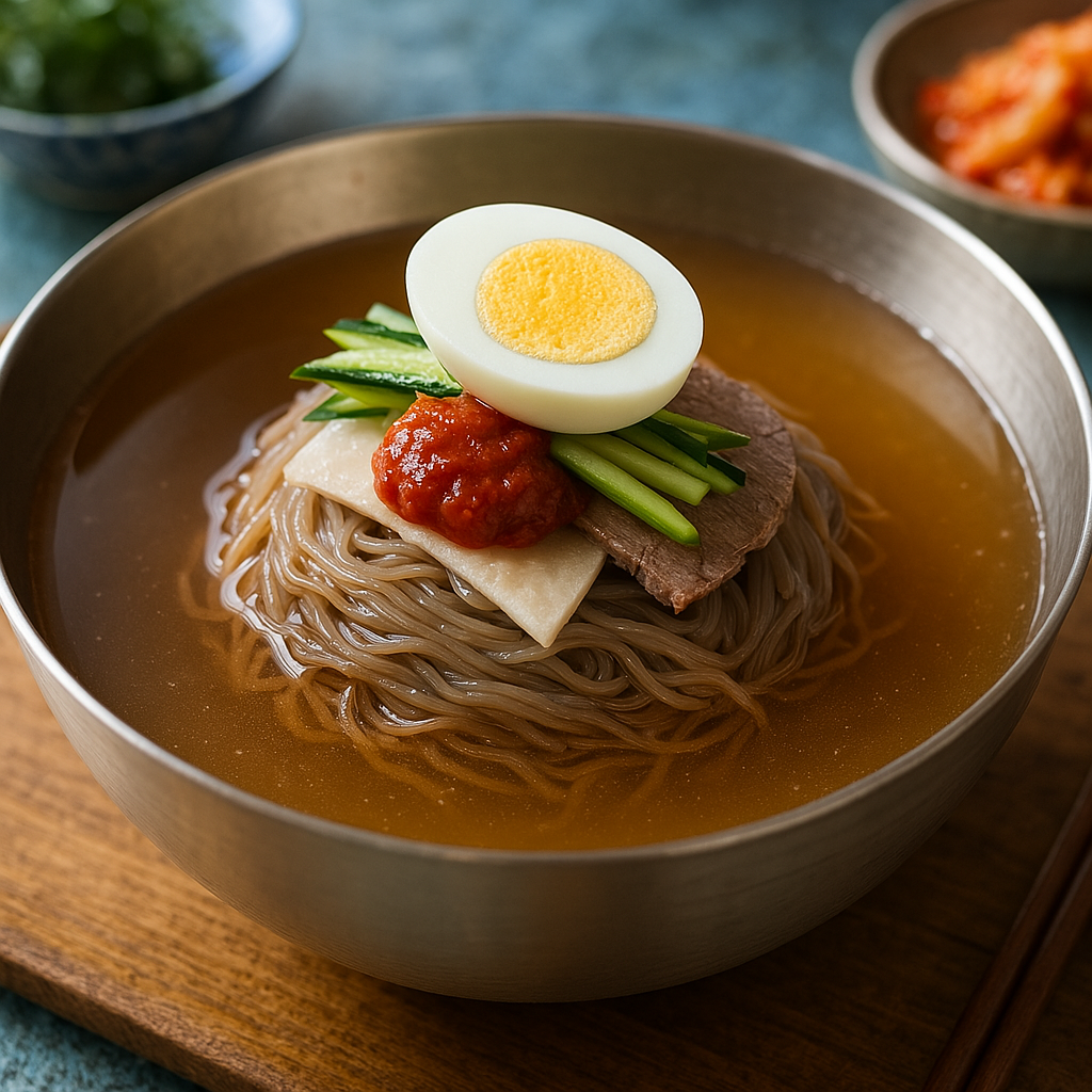 냉면, 그 차가운 위로 - 삶의 갈증을 해소하는 한 그릇