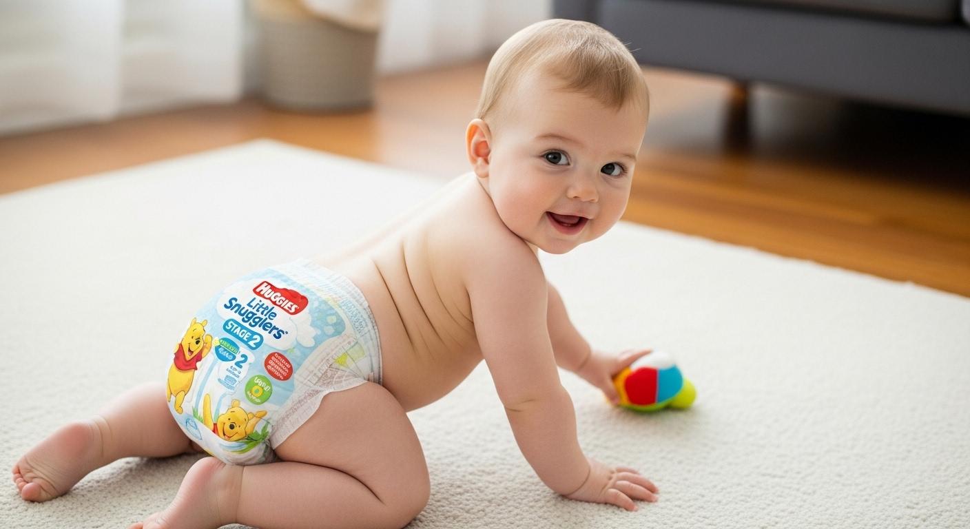 하기스 기저귀 2단계 시기