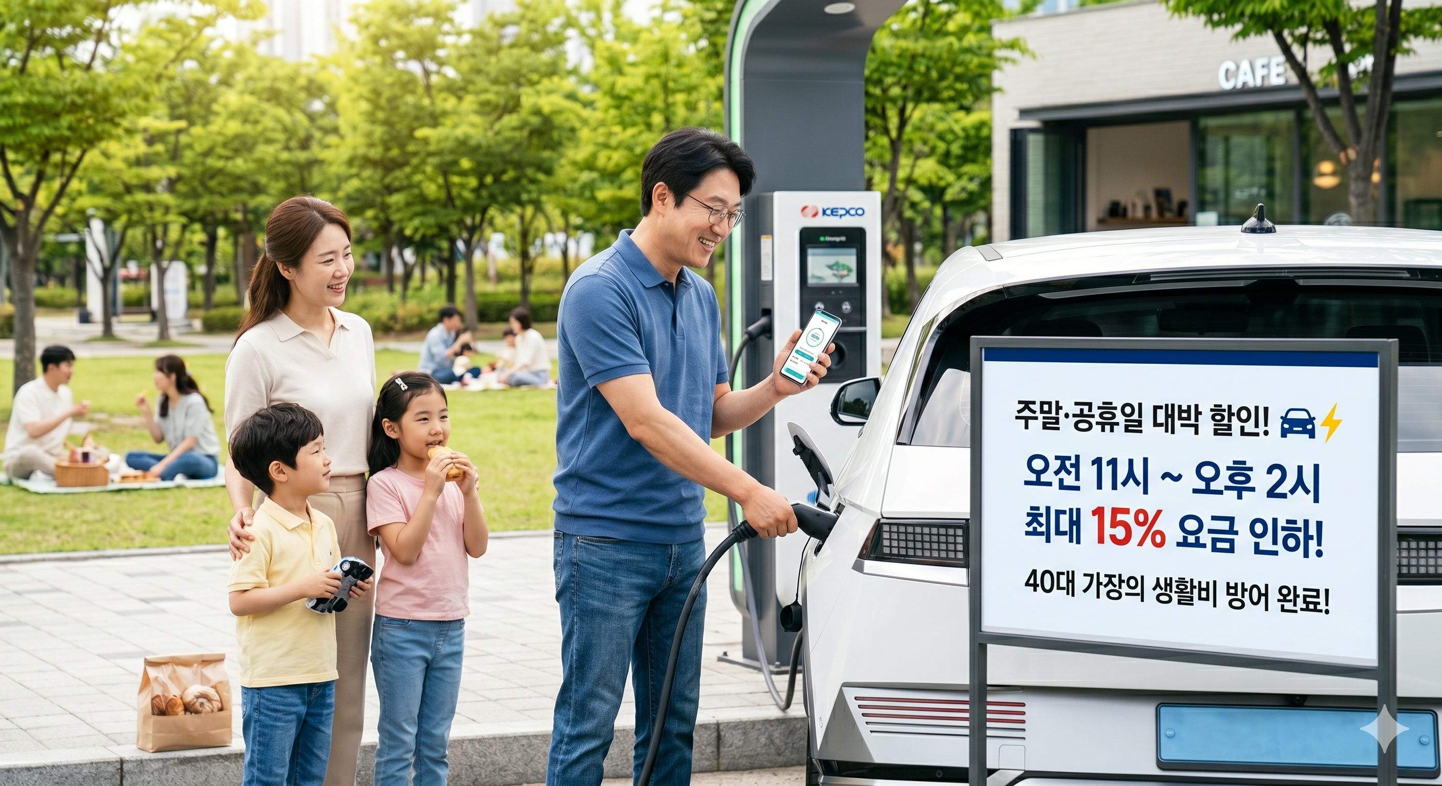 전기차 유저라면 주목! 주말 낮 충전이 '기회'