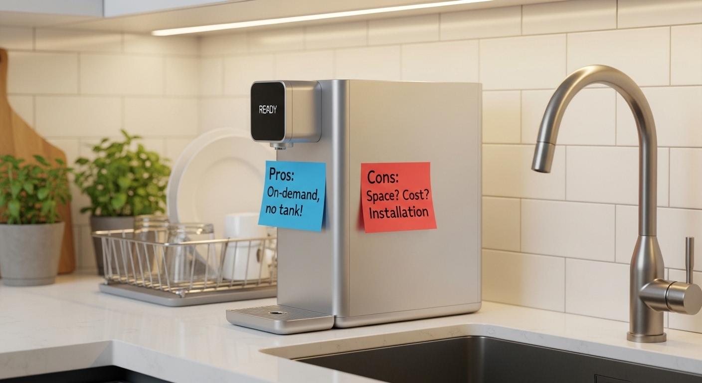 공간 부족 직수형 정수기 장단점