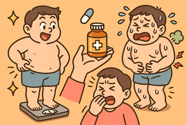 뱃살 빼는 약 효과와 부작용23