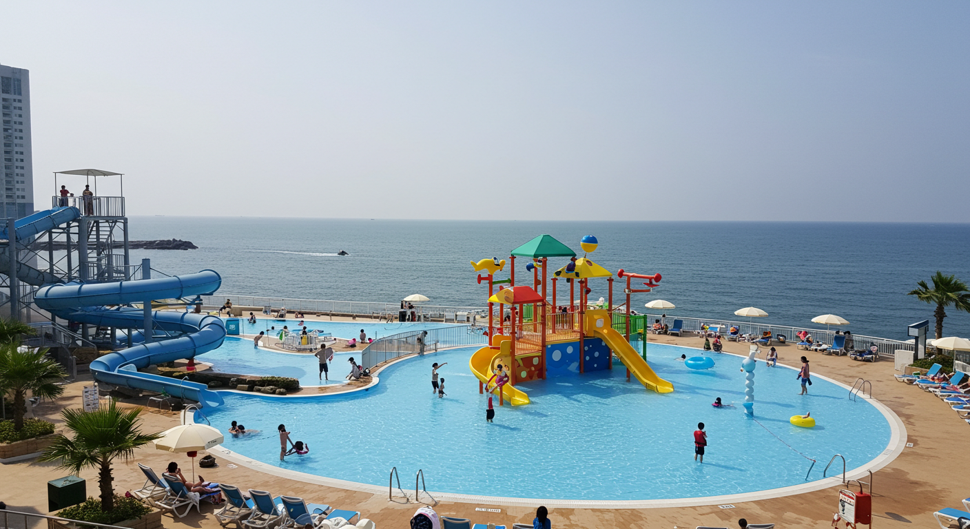 해운대 클럽디오아시스 오션뷰 워터파크 키즈존