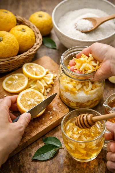 유자차 색감 디테일