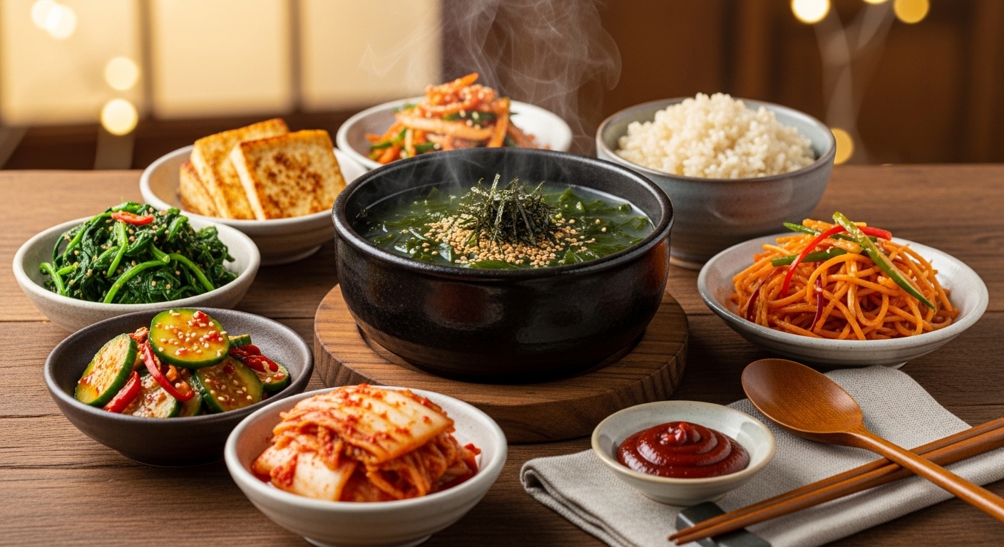 고기없이미역국맛있끓이는방법황태레시피