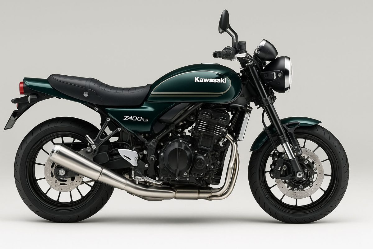 클래식 4기통 인라인 엔진을 탑재한 Kawasaki Z400RS 출시 임박!