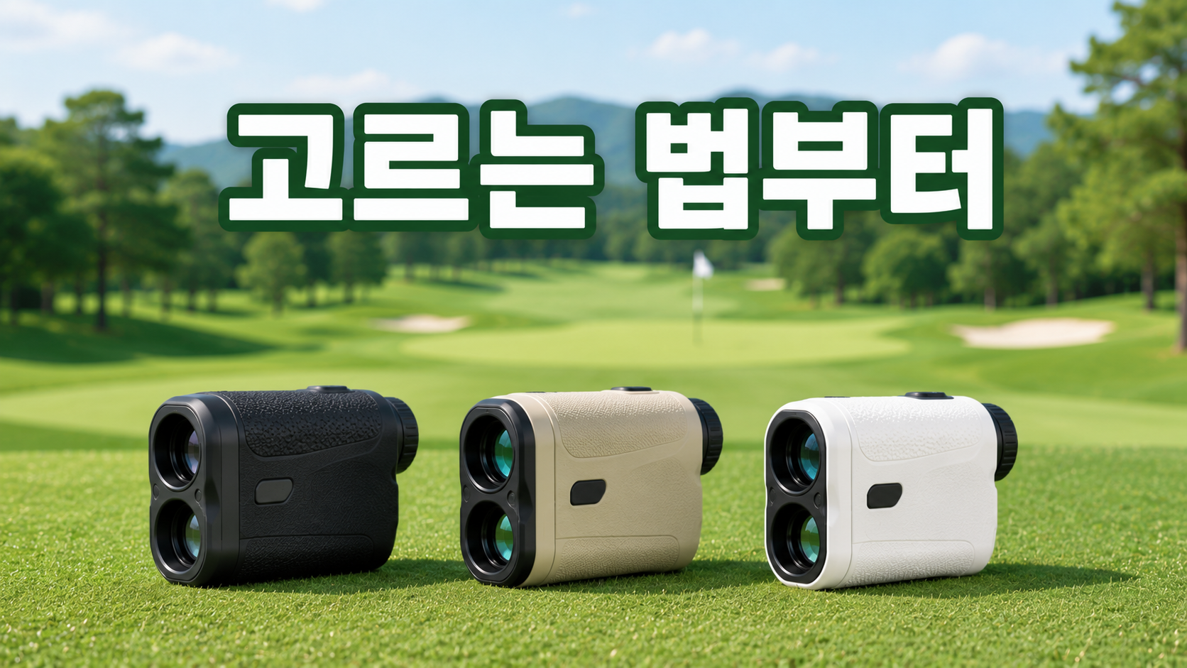 골프 거리측정기 순위를 무작정 따라 사기 전에, 타입·슬로프·예산 3가지 고르는 법부터 잡아드립니다. 그 기준으로 보이스캐디 SL mini·부쉬넬 A1 SLOPE·파인캐디 UPL2000을 정면 비교했습니다. 세 제품 모두 레이저형에 경사보정을 지원하며, 초보에게 맞는 선택이 무엇인지 정리했습니다.