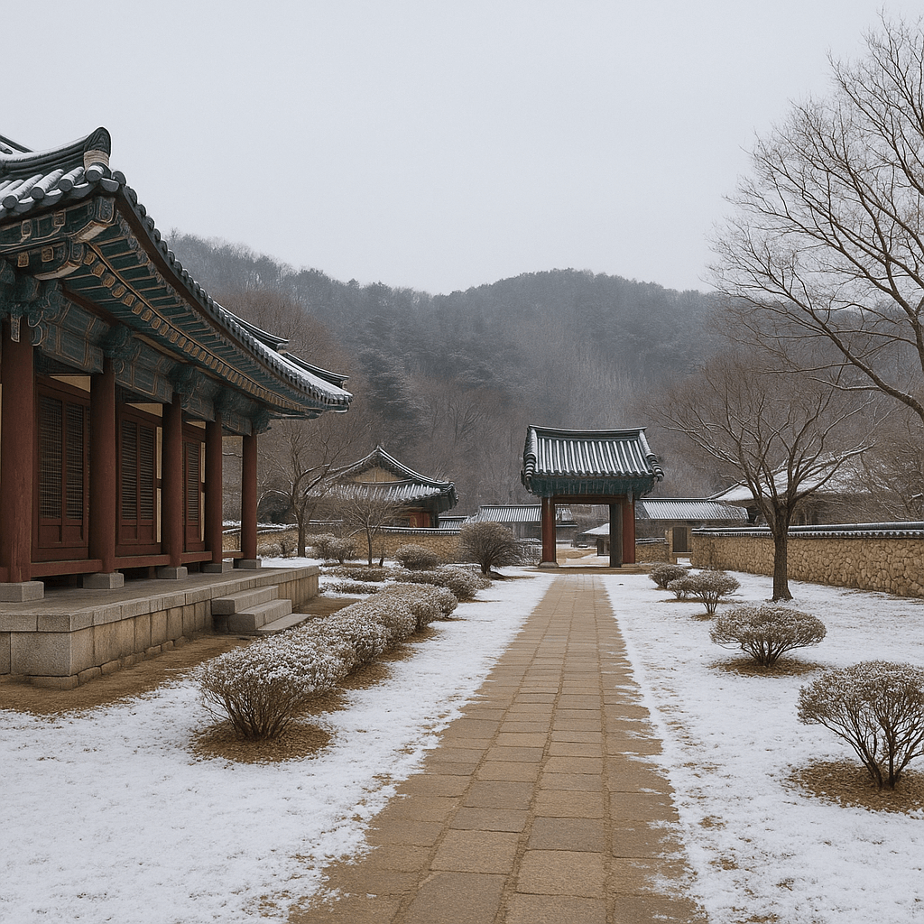 12월 경산 삼성현 역사문화공원에서 즐기는 겨울 산책과 성현들의 숨결이 남은 고요한 시간