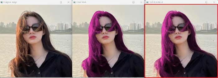 MediaPipe Hair Segmenter