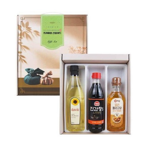 🥇 백설 프리미엄 3종세트 식용유 선물세트 특징, 추천정보