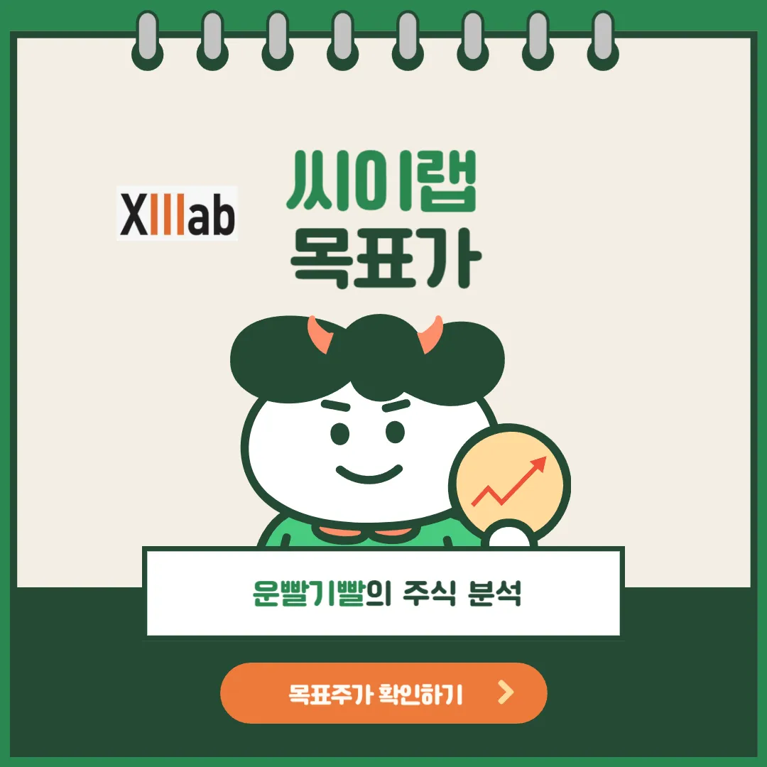 씨이랩 목표가