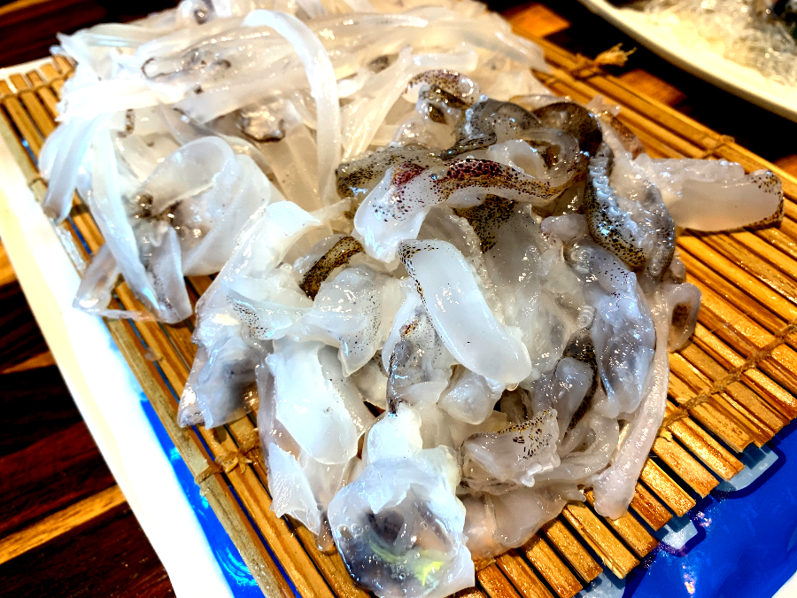 당일바리 횟집 무늬오징어2