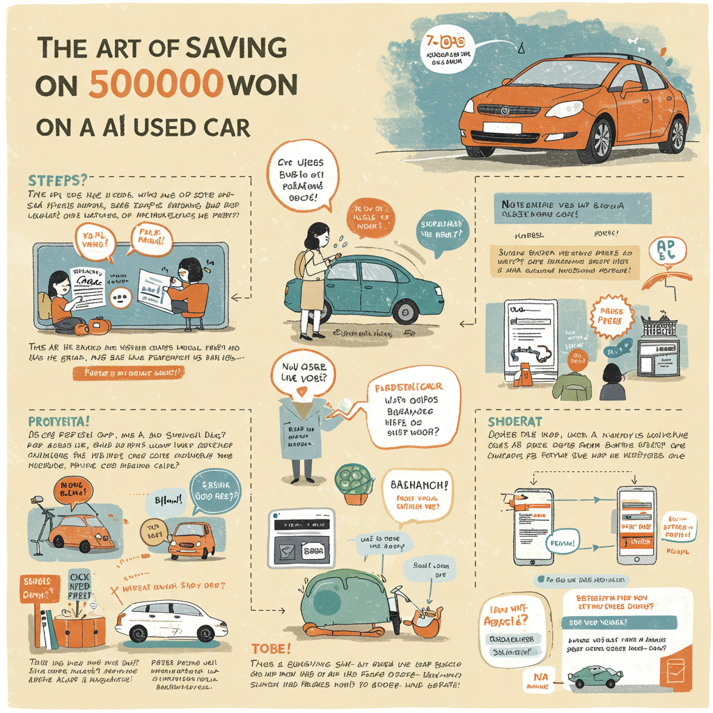 50만 원 아끼는 중고차 흥정의 기술: 부대 비용까지 파헤치기
