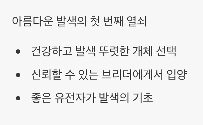 시작점부터 다르다, 혈통의 중요성