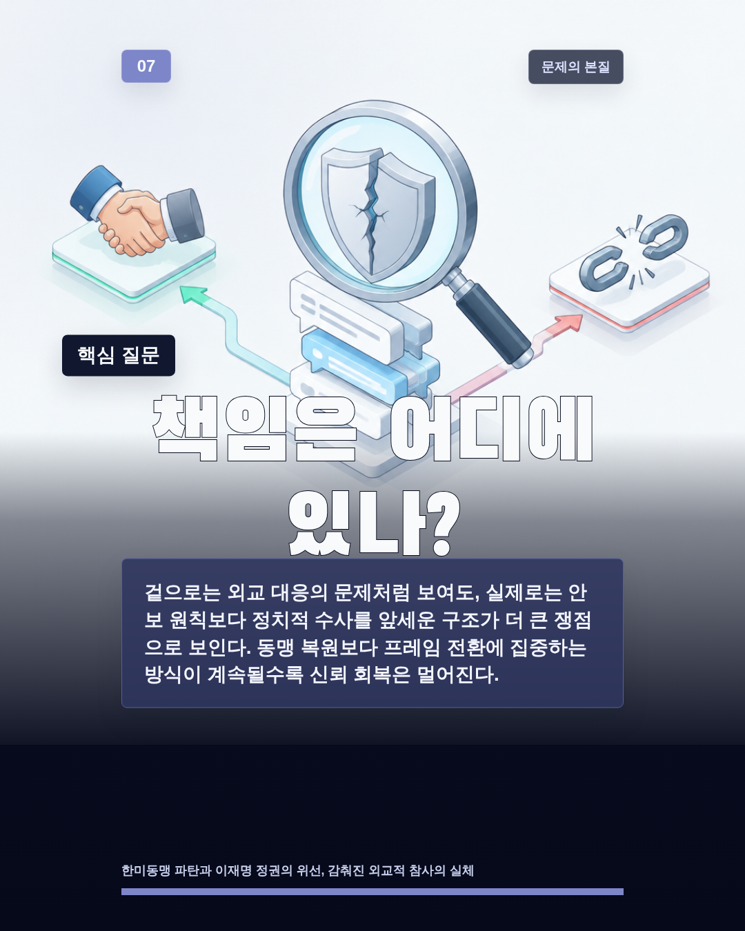 책임은 어디에 있나?