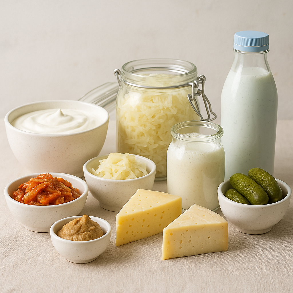 장 건강에 좋은 발효식품과 프로바이오틱스