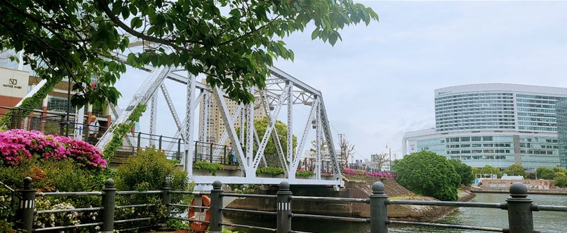 기샤미치의 오래된 철도선로