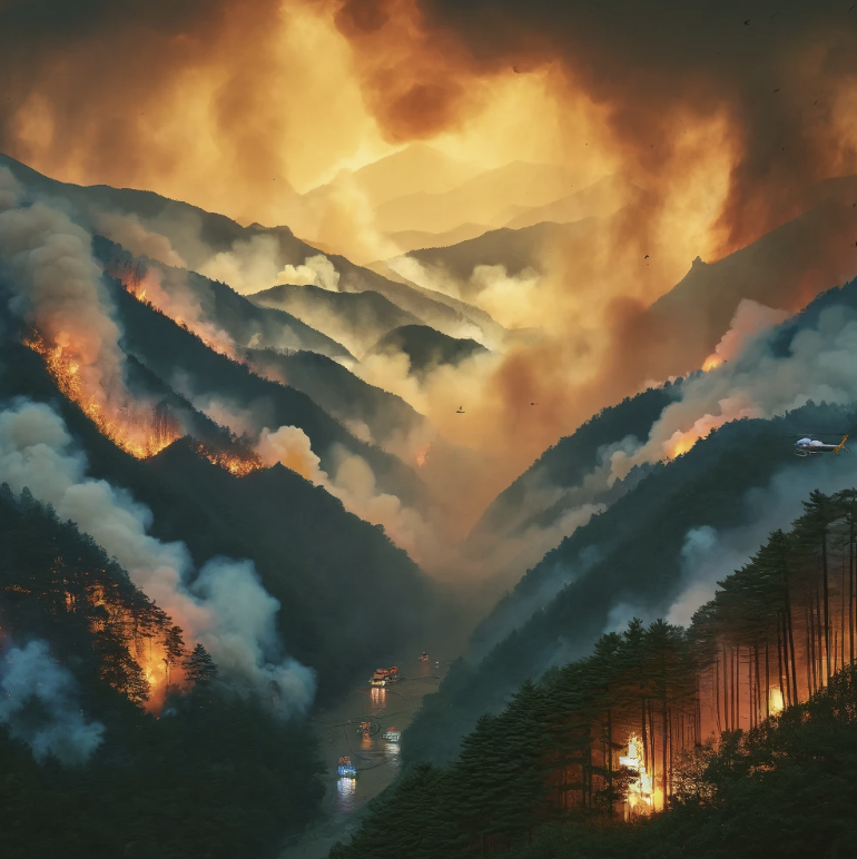 강원도 산불
