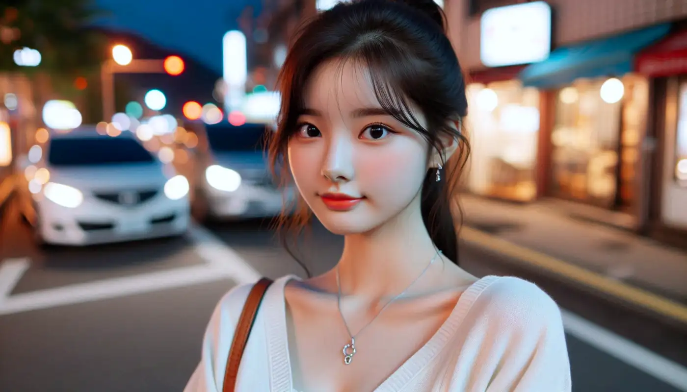 트래블로그-환전-한도를-알아보는-여성의-모습