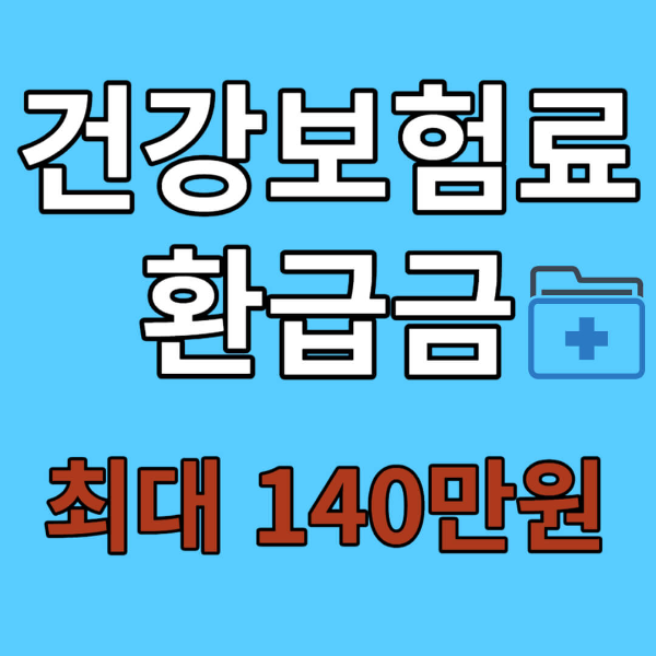 건강보험료 환급금 조회